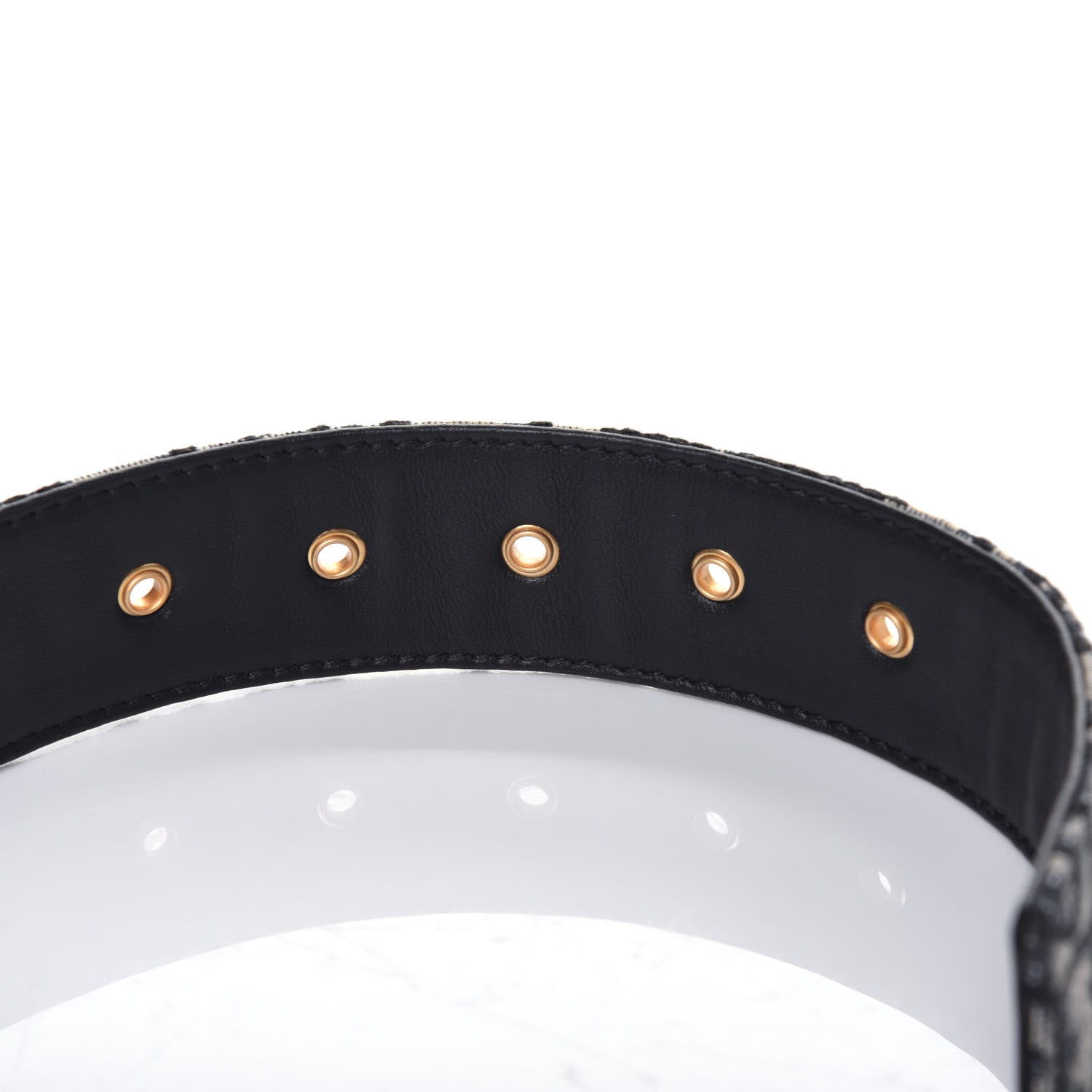 Christian Dior Oblique 30 Montaigne 35mm Belt 90 Blue 5 of 9