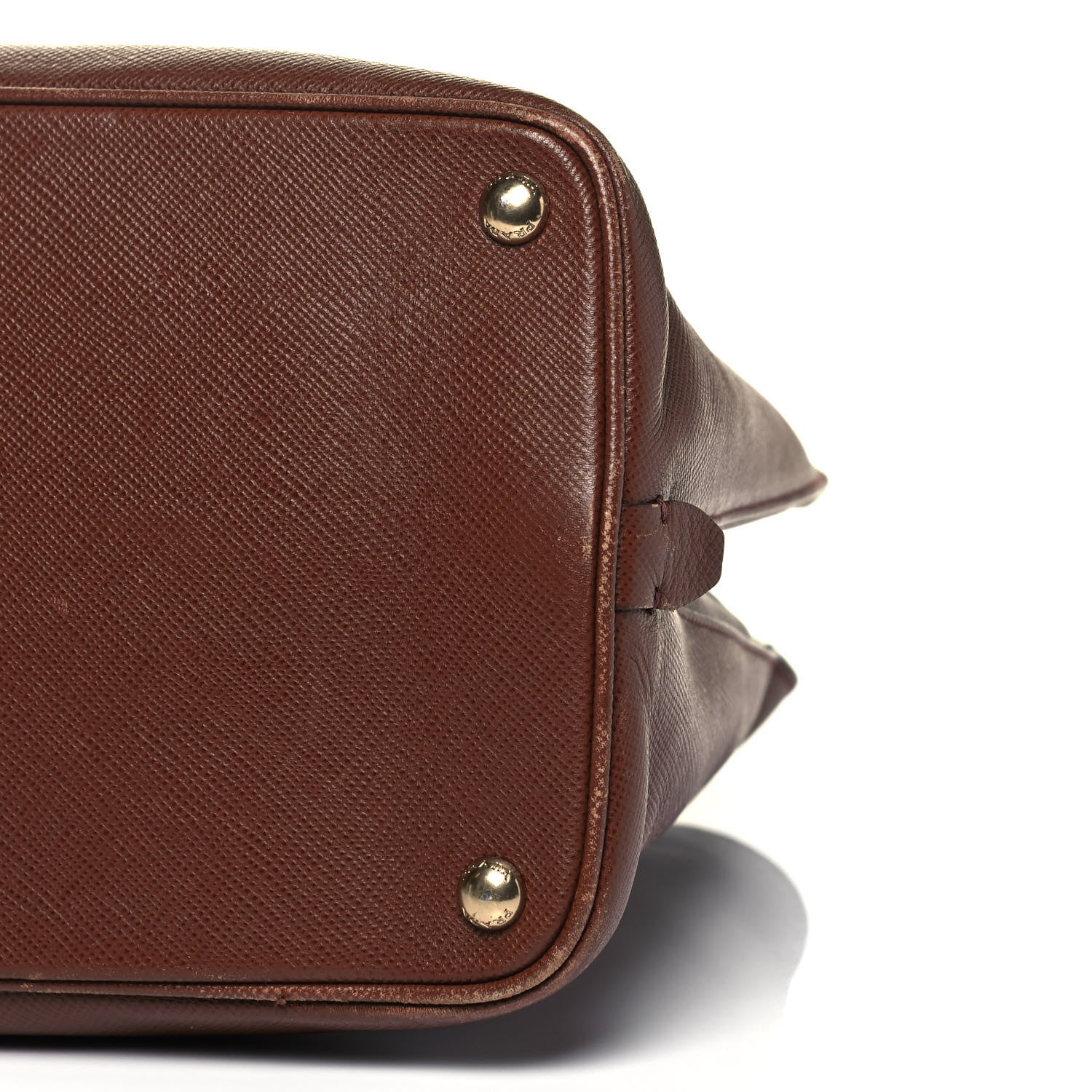 Prada Saffiano Cuir Open Promenade Tote Palissandro 8 of 15