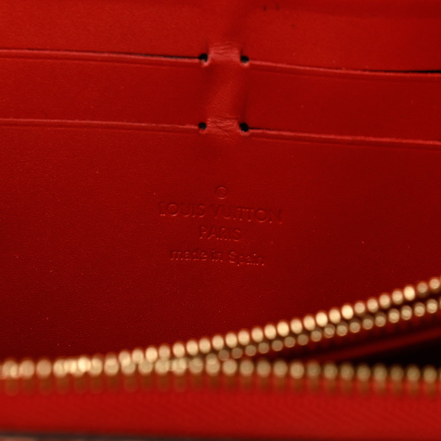Louis Vuitton Patent Sweet Monogram Zippy Wallet Pomme D'Amour 6 of 7