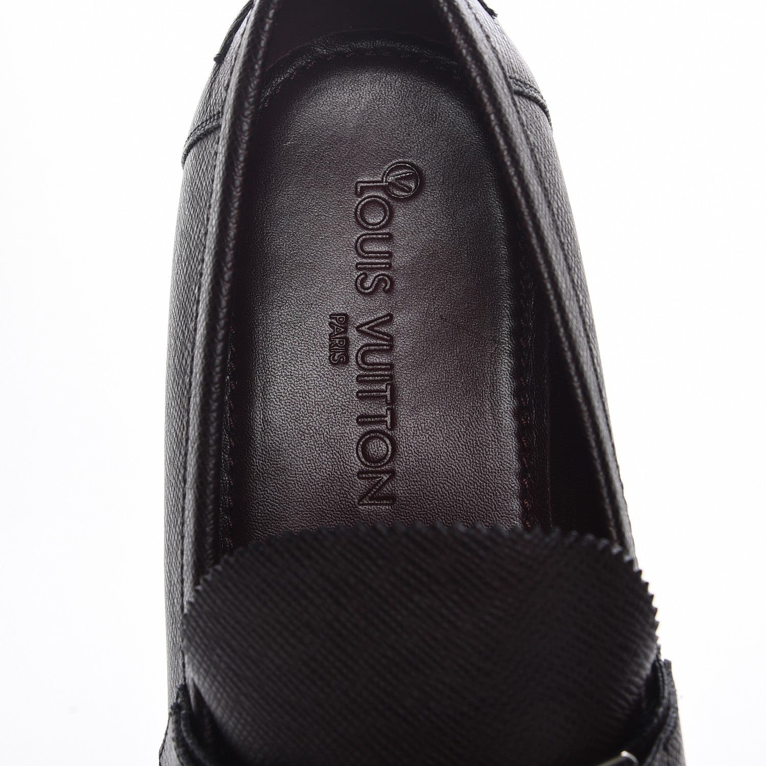 Louis Vuitton Mens Taiga Major Loafers 11 Acajou 7 of 9