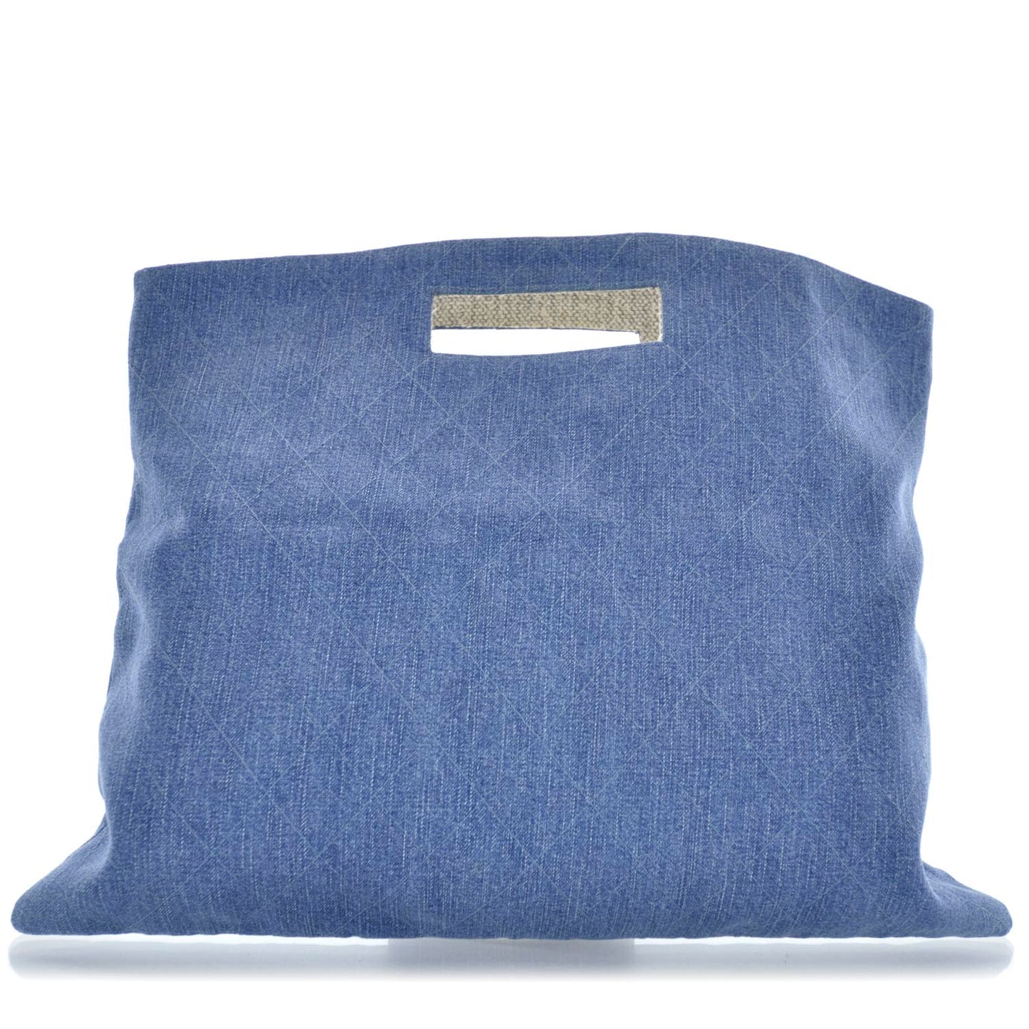 Denim Convertible Clutch Blue