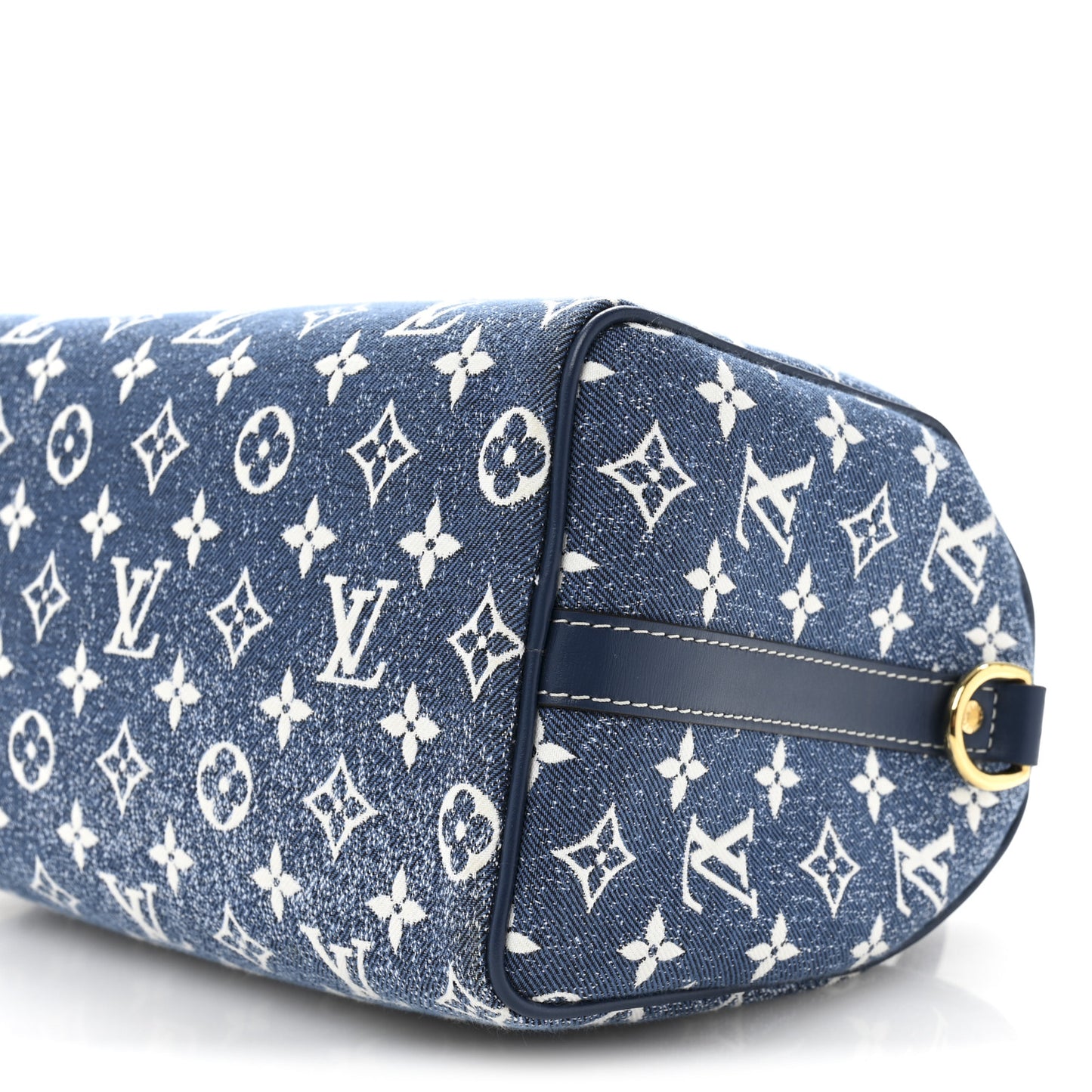 Monogram Jacquard Denim Speedy Bandouliere 25 Bleu