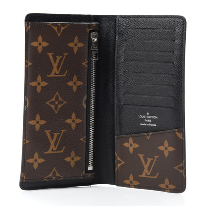 Louis Vuitton Monogram Macassar Brazza Wallet 5 of 7