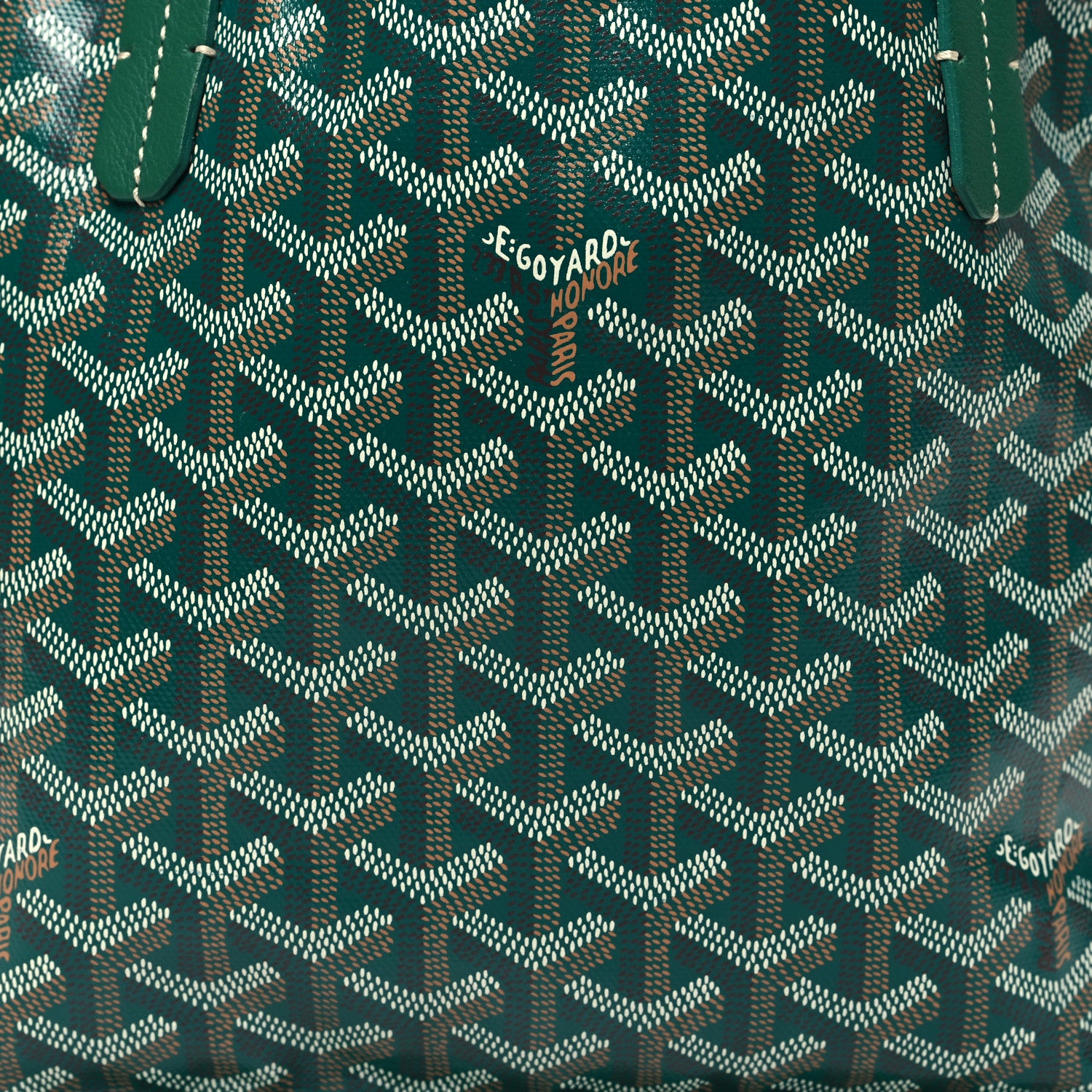 Goyard Goyardine Reversible Mini Anjou Green 9 of 11