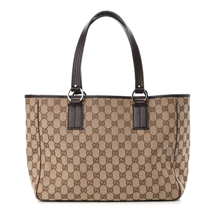 Gucci Monogram Large Tote Dark Brown 1 of 9