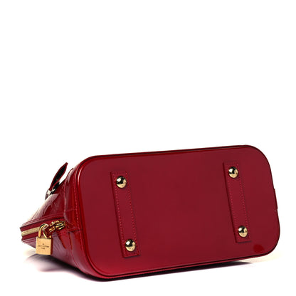 Louis Vuitton Vernis Alma PM Pomme D'Amour 4 of 9