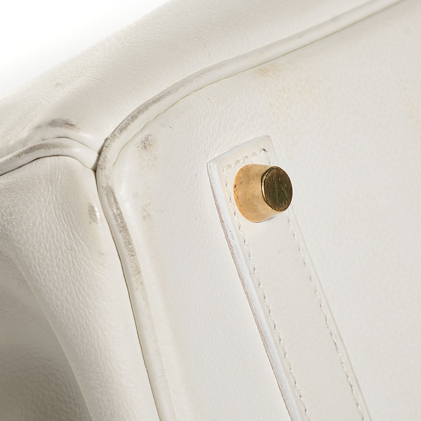 Swift Bi-Color Birkin 35 Blanc Rouge Vif