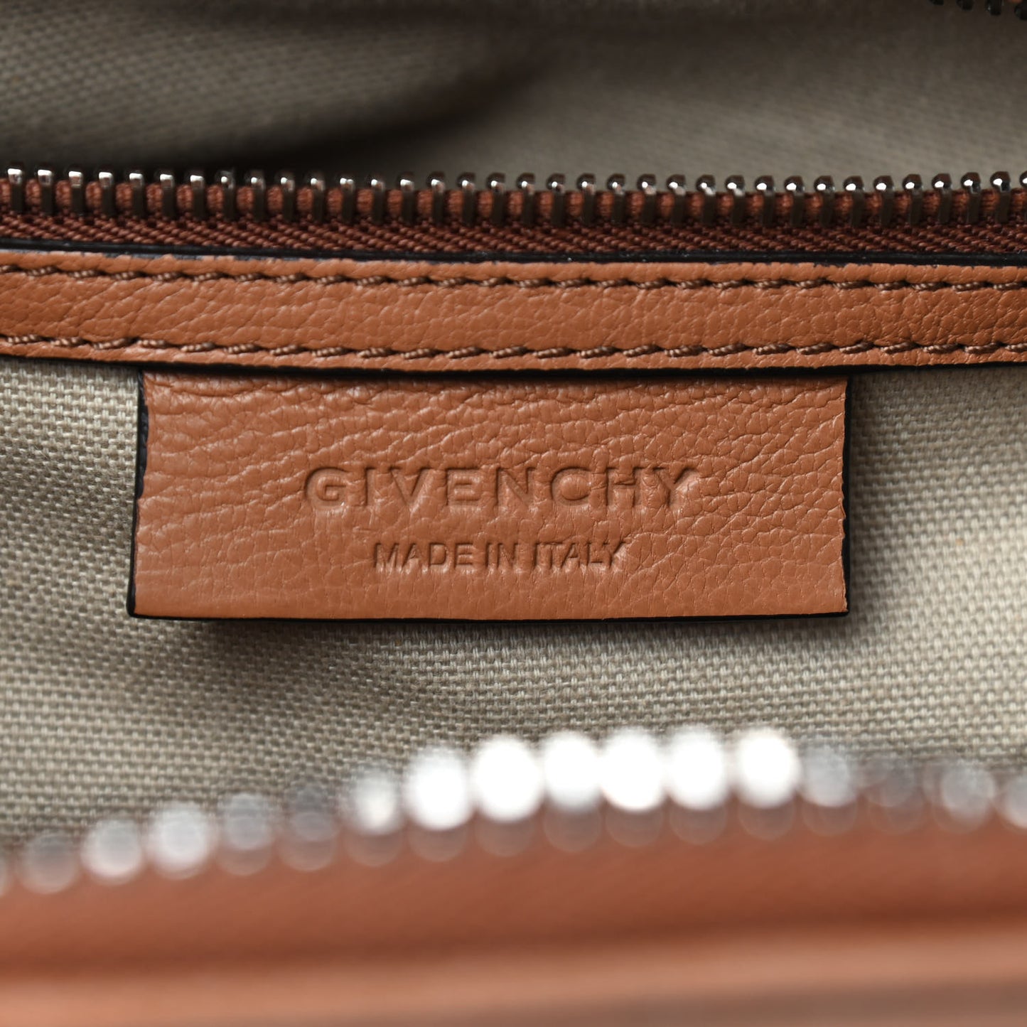 Sugar Goatskin Small Antigona Caramel