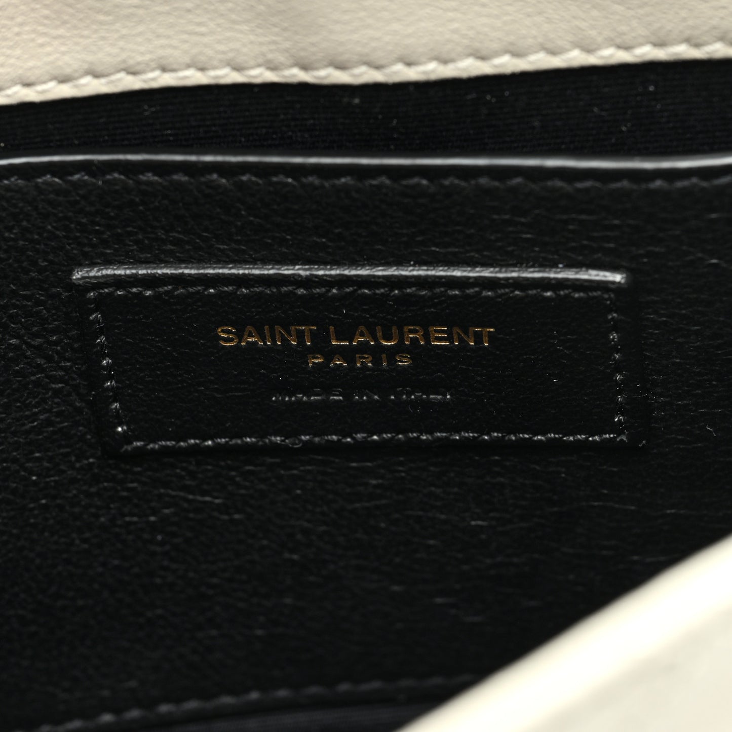 Lambskin Quilted Monogram Mini Nolita Blanc Vintage