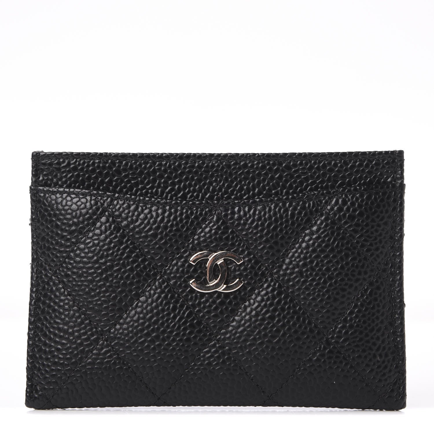 Chanel Caviar Quilted Card Holder Black 1 of 9