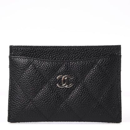 Chanel Caviar Quilted Card Holder Black 1 of 9