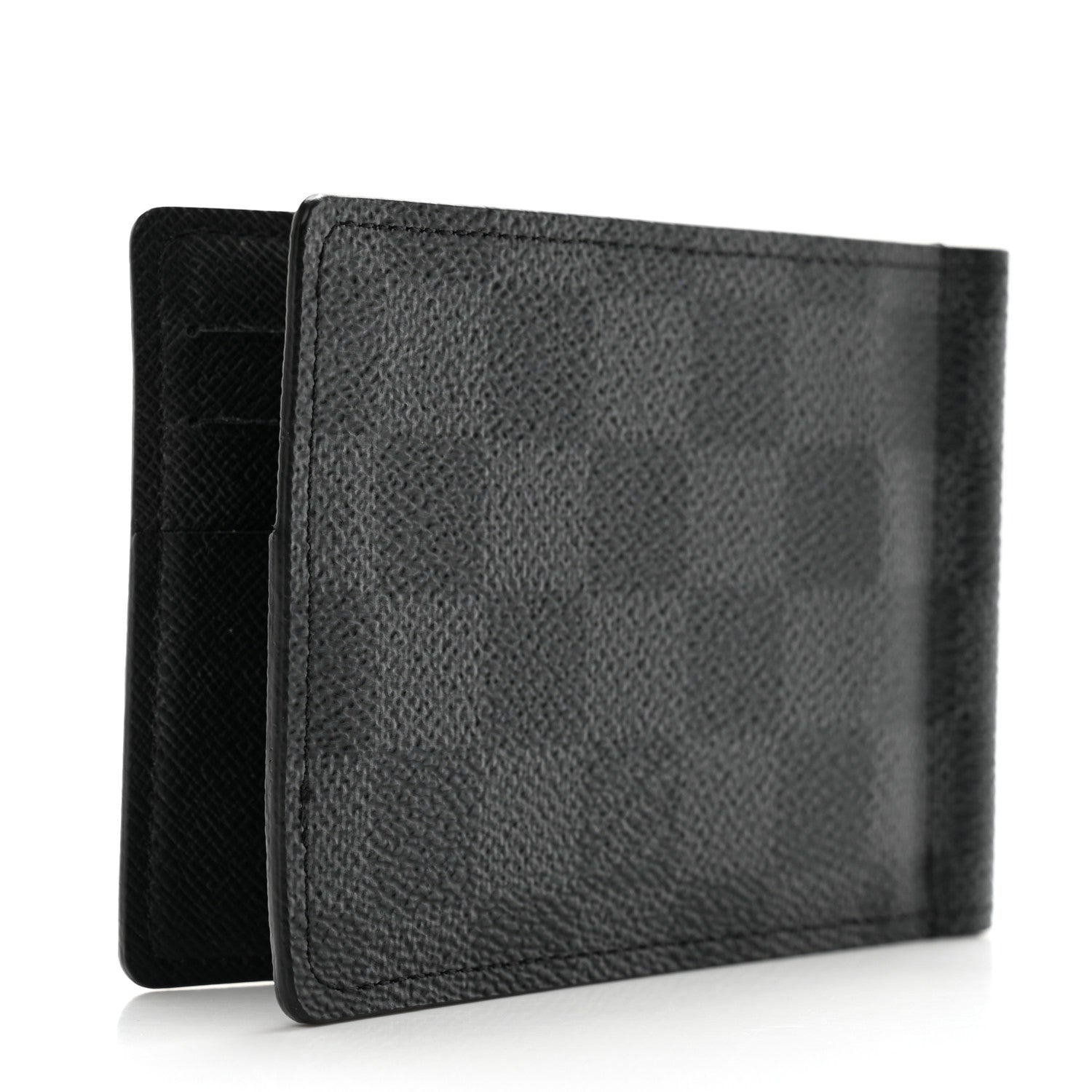 Louis Vuitton Damier Graphite Bi-Fold Money Clip Wallet 3 of 8