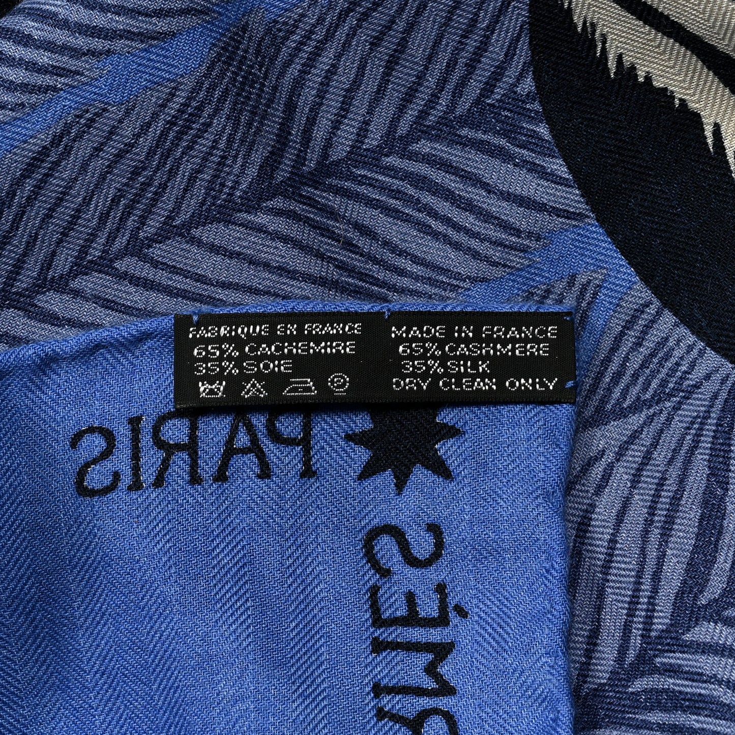 Cashmere Silk Zebra Pegasus Shawl 140 Lavender Fuchsia Marine