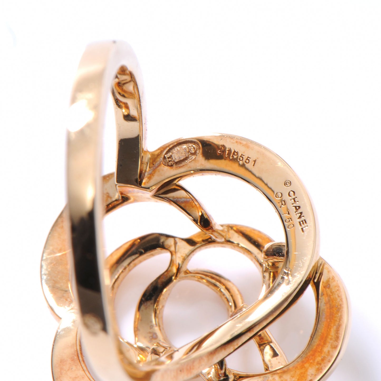 18K Gold Profil de Camelia Ring 6