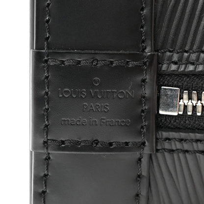 Louis Vuitton Epi Jacquard Alma BB Black 9 of 9