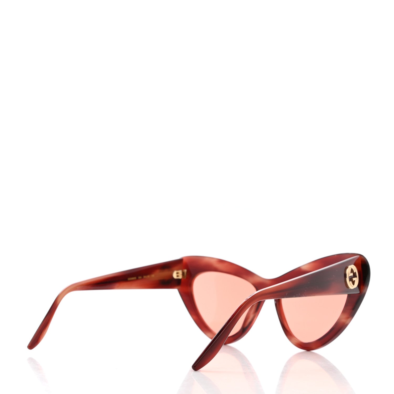 Gucci Cat Eye Sunglasses GG0895S Havana 4 of 8