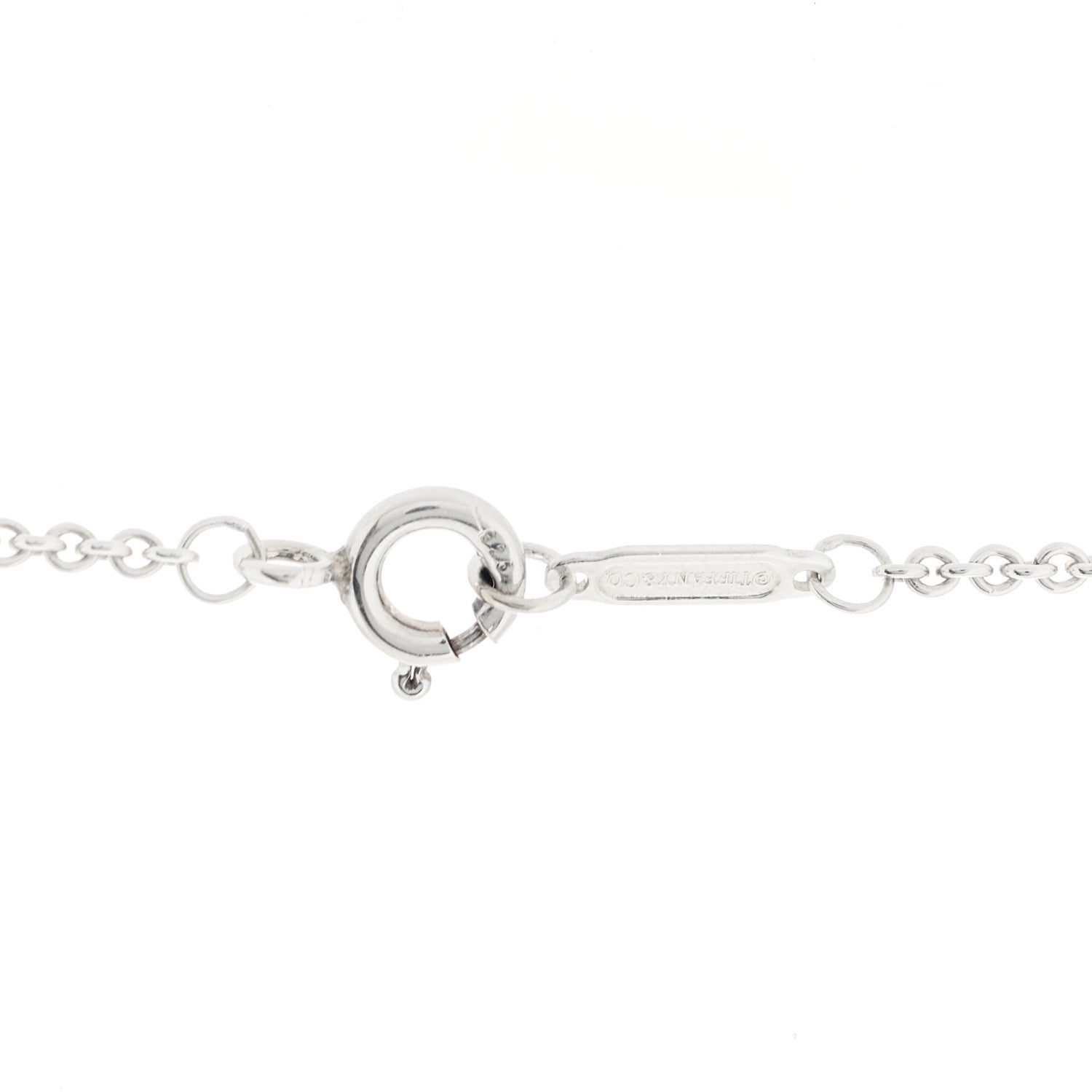 Tiffany Sterling Silver Puffed Heart Pendant Necklace 4 of 6
