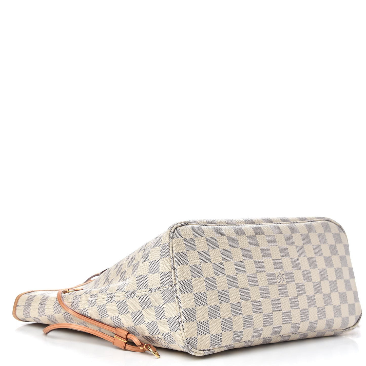 Damier Azur Neo Neverfull MM Rose Ballerine
