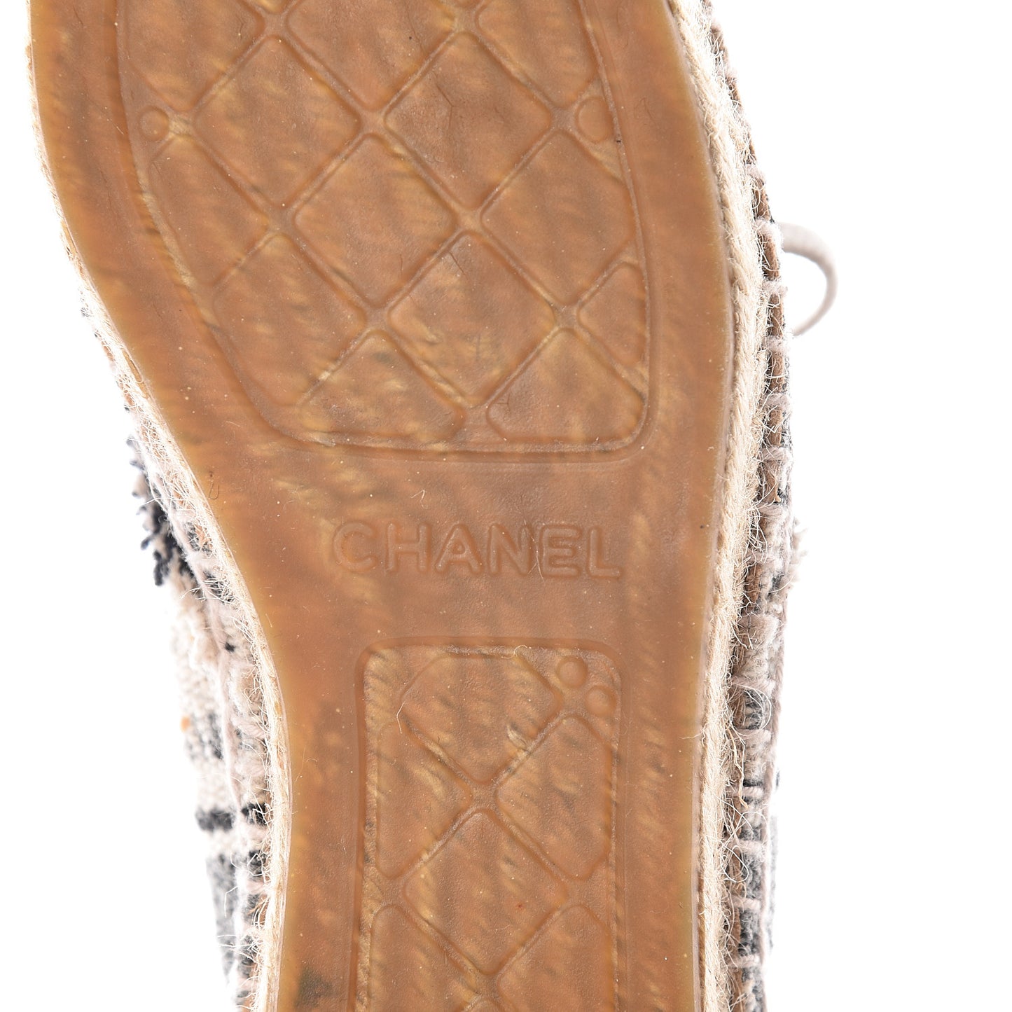 Fabric Lace Up High Top Espadrilles 37 Multicolor