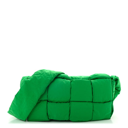 Bottega Veneta Nylon Intrecciato Padded Tech Cassette Bag Parakeet 1 of 12