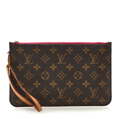 Louis Vuitton Monogram Neverfull MM GM Pochette Pivoine 1 of 6