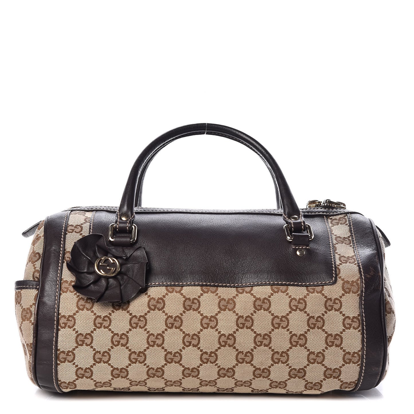 Monogram Trophy Satchel Ebony