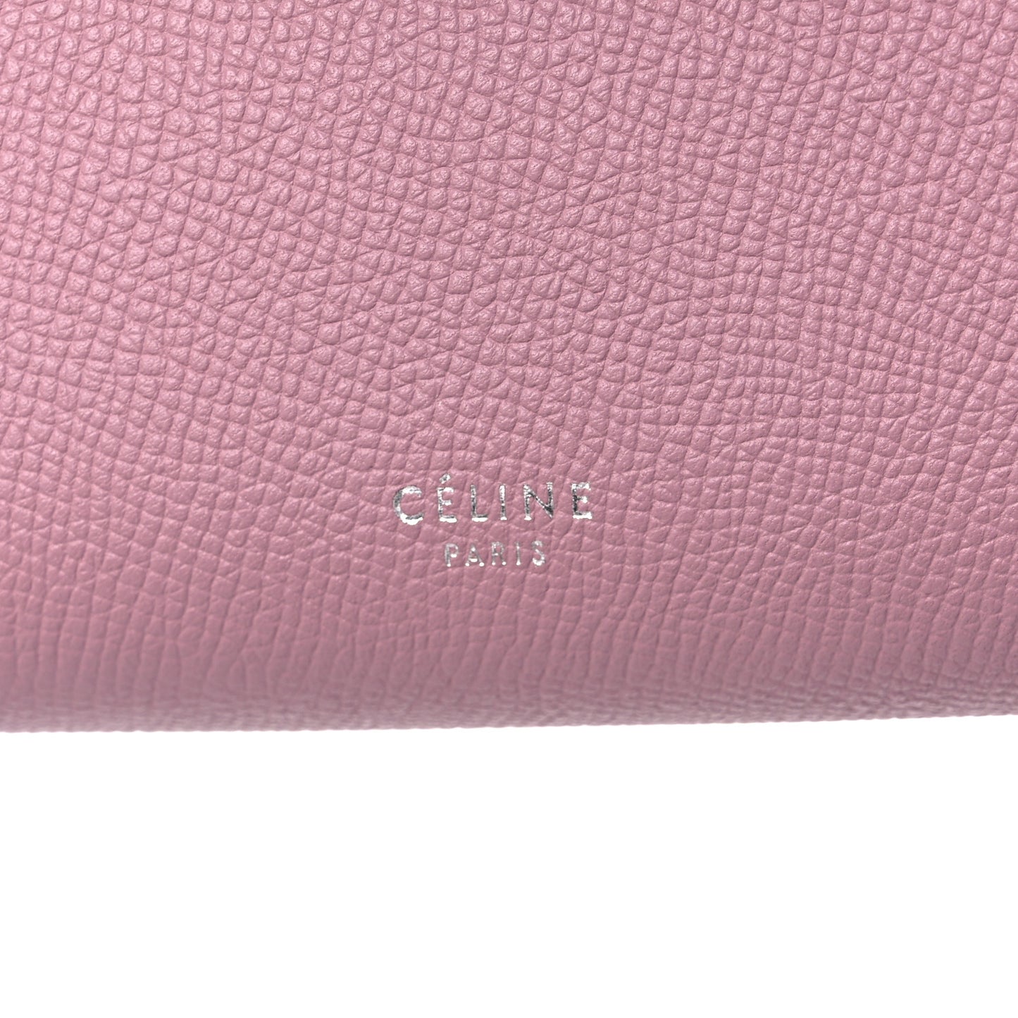 Grained Calfskin Nano Belt Bag Antique Rose
