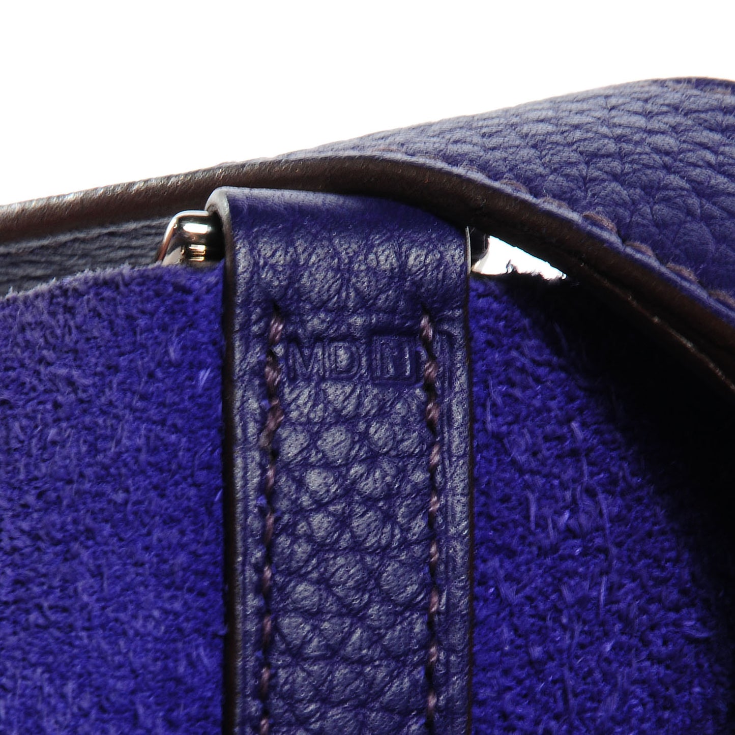 Taurillon Clemence Picotin Lock PM Iris