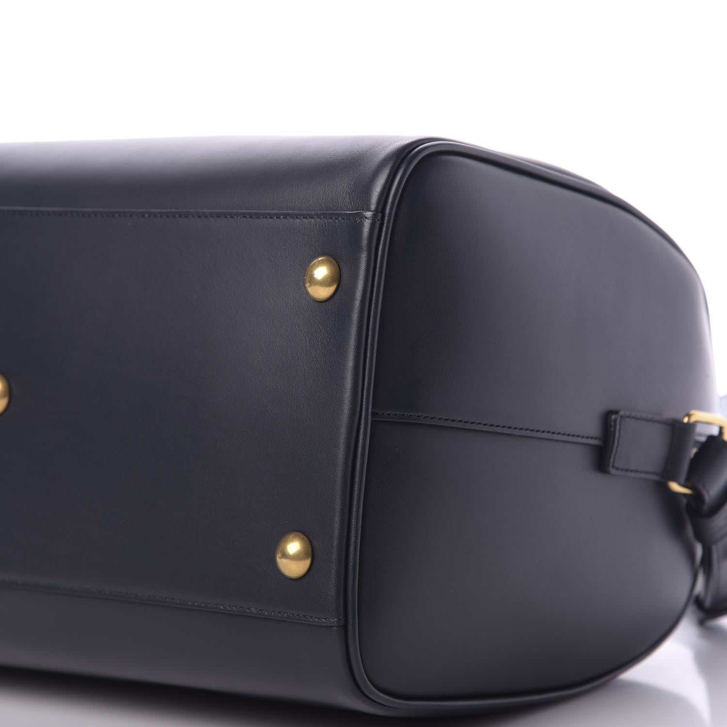Saint Laurent Calfskin Classic Duffle 6 Black 6 of 10