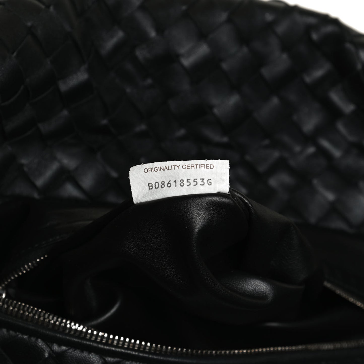 Nappa Intrecciato Medium Jodie Black
