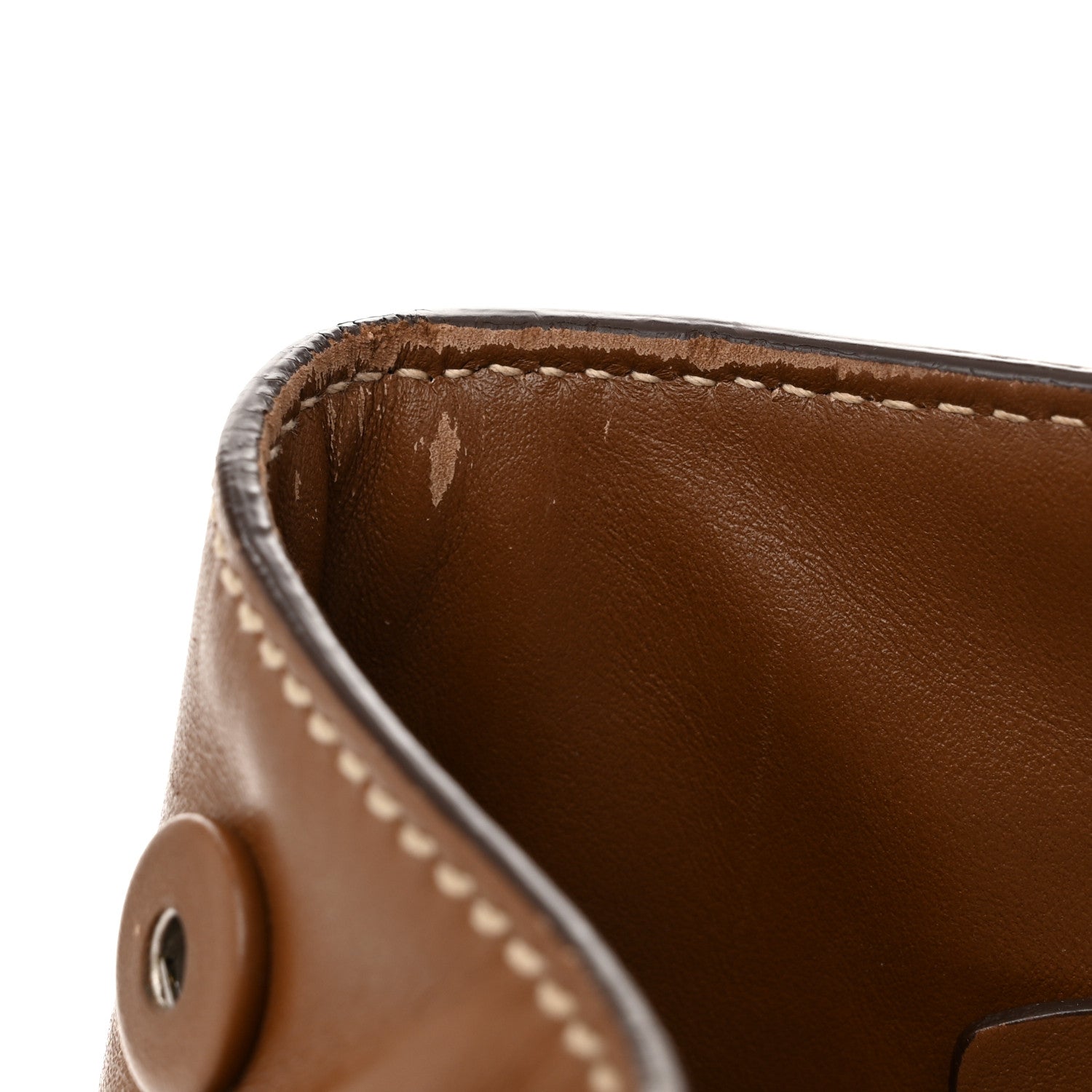 Prada Soft Calfskin Tote Cannella 15 of 19
