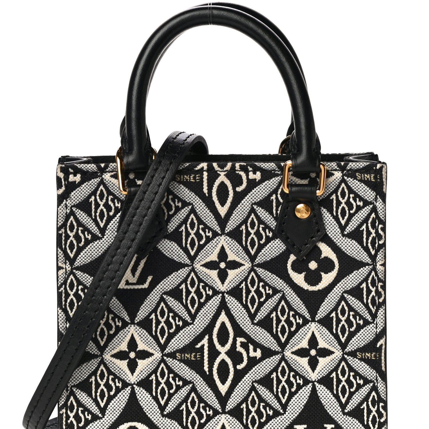 Louis Vuitton Jacquard Since 1854 Petit Sac Plat Grey 8 of 10