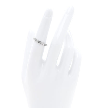 Cartier 18K White Gold Diamond 2.6mm LOVE Paved Band Ring 52 6 2 of 4
