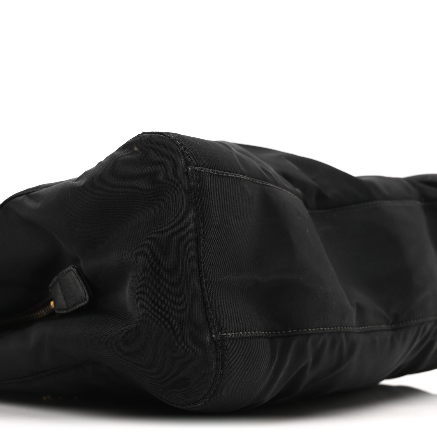 Prada Tessuto Nylon Catena Shoulder Bag Black 8 of 9