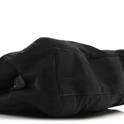 Prada Tessuto Nylon Catena Shoulder Bag Black 8 of 9