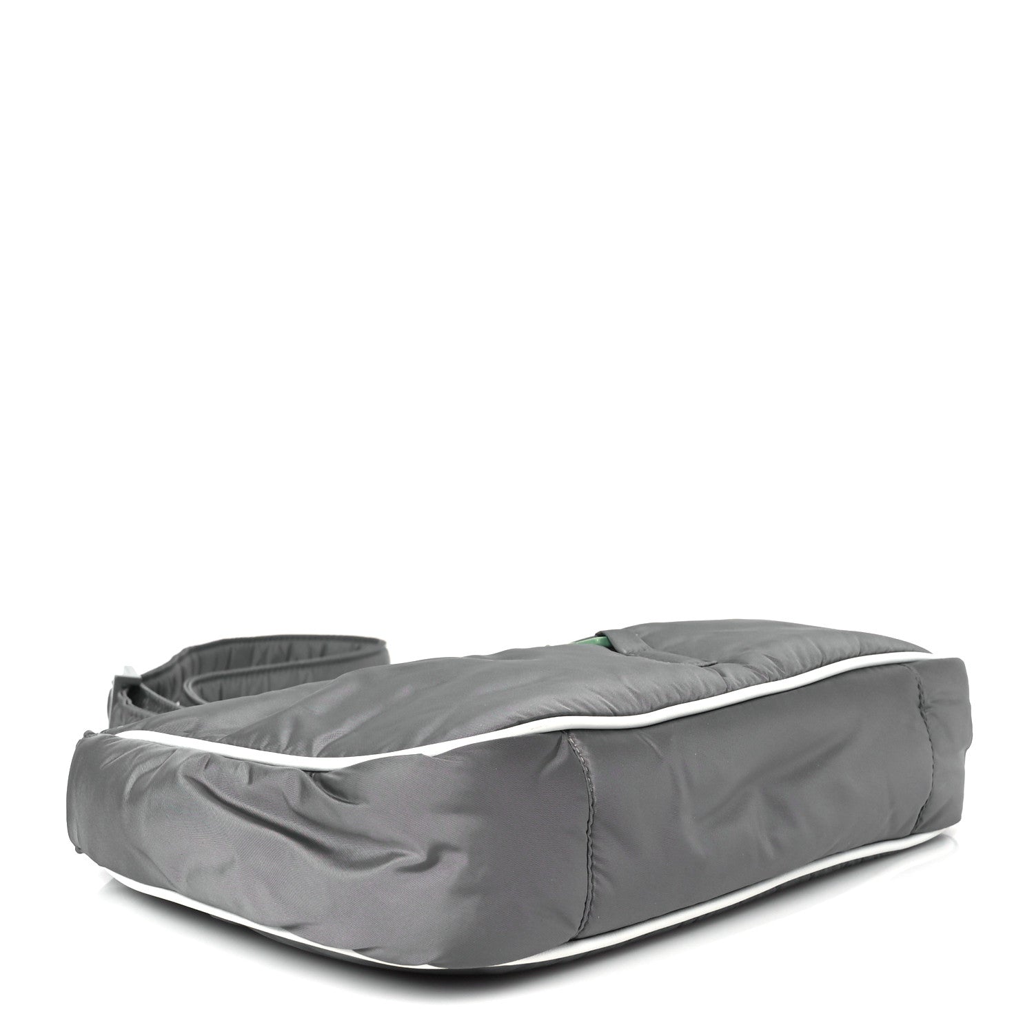 Saint Laurent Econyl Nylon Le 5 A 7 Hobo Grey 4 of 10