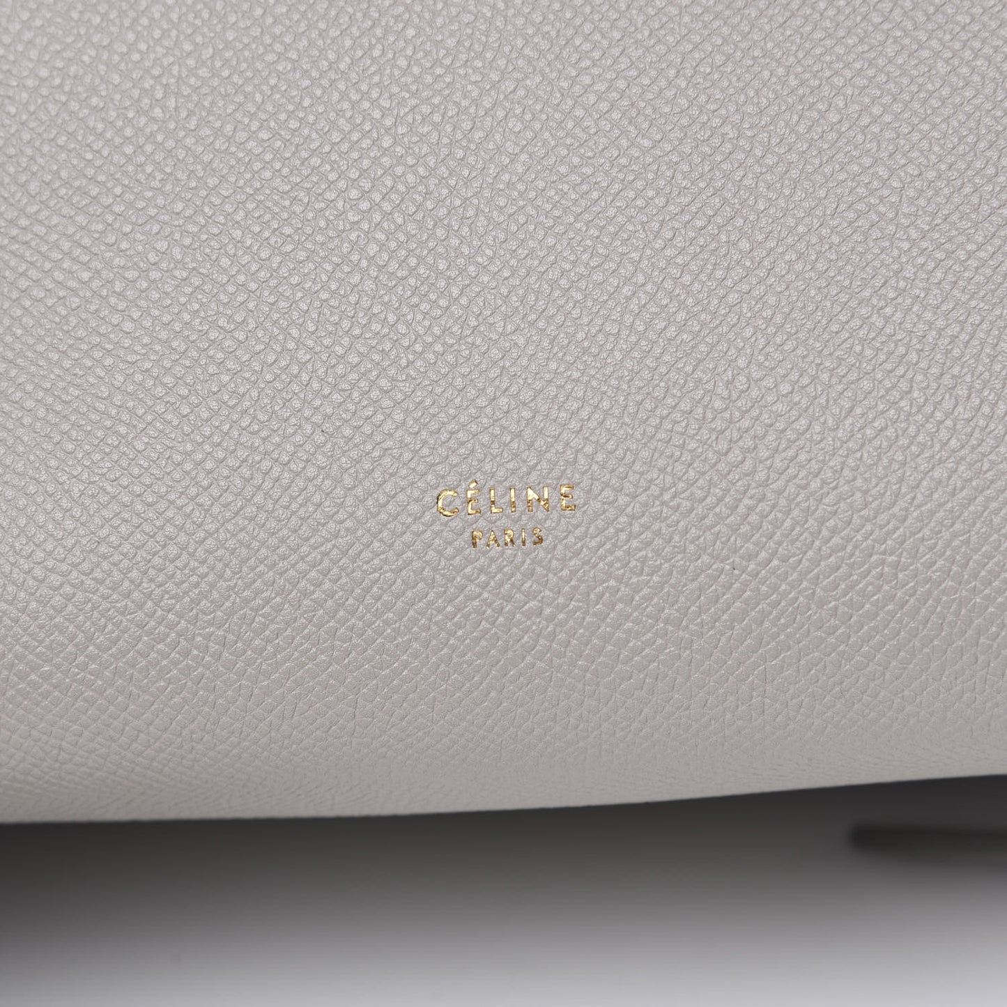 Grained Calfskin Micro Belt Bag Light Taupe