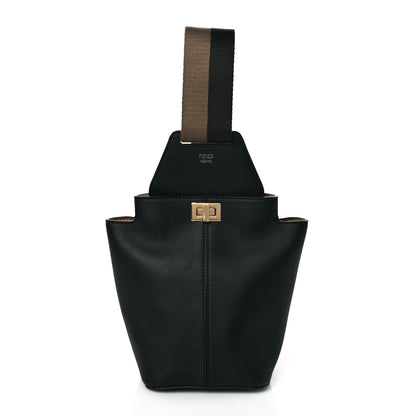 Fendi Vitello Grace Matte Mini Guitar Bag Black 1 of 10