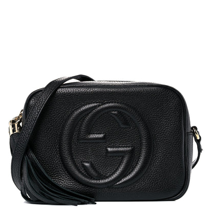 Gucci Pebbled Calfskin Small Soho Disco Bag Black 1 of 20