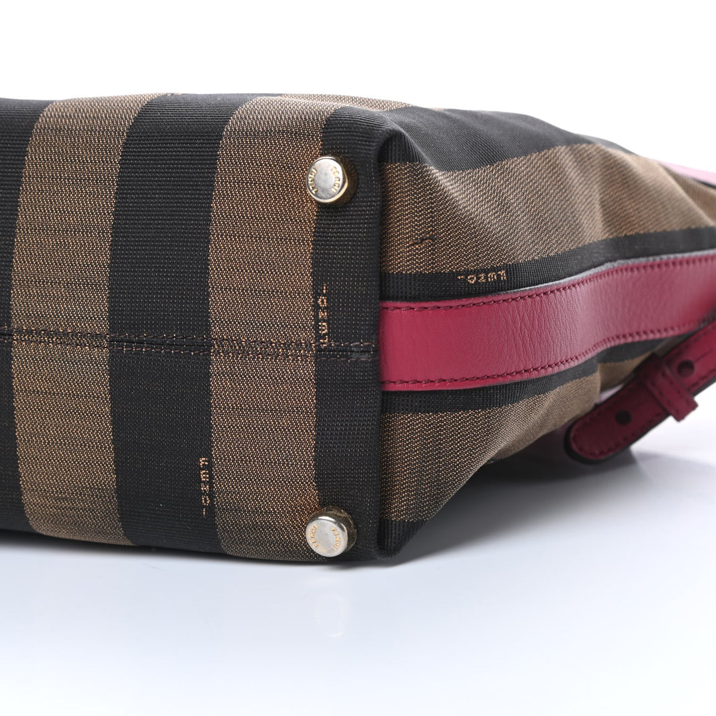 Pequin Vitello Small Shoulder Tote Tobacco Amarena