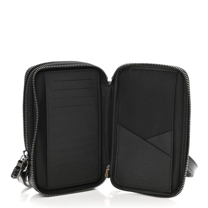 Louis Vuitton Monogram Eclipse Reverse Double Phone Pouch 6 of 8
