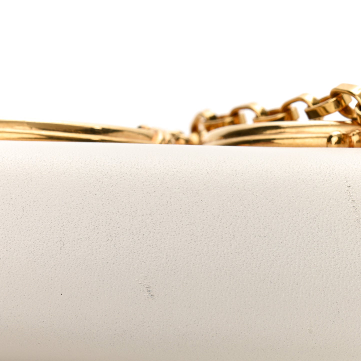 Nappa DG Girls Shoulder Bag White