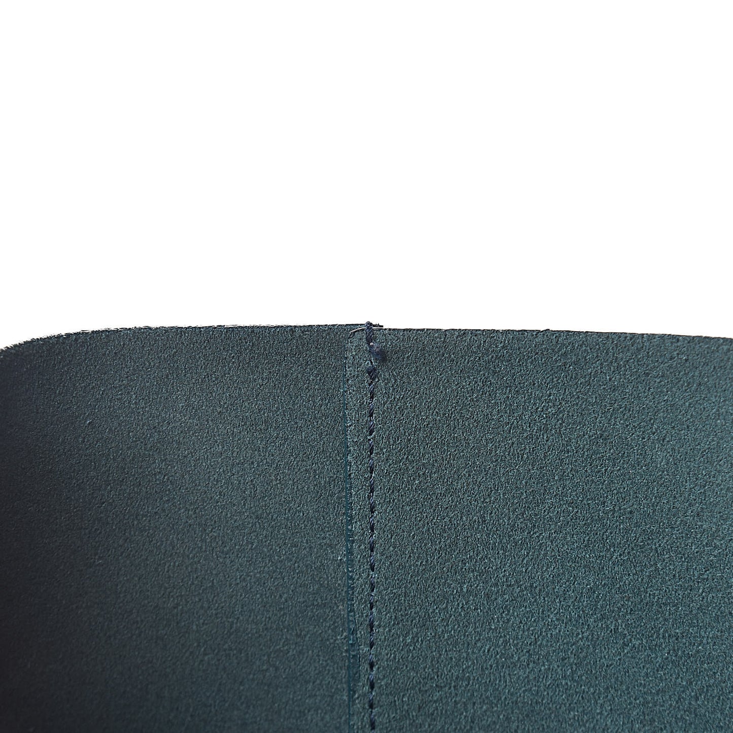Calfskin Large Shopping Tote Dark Turquoise