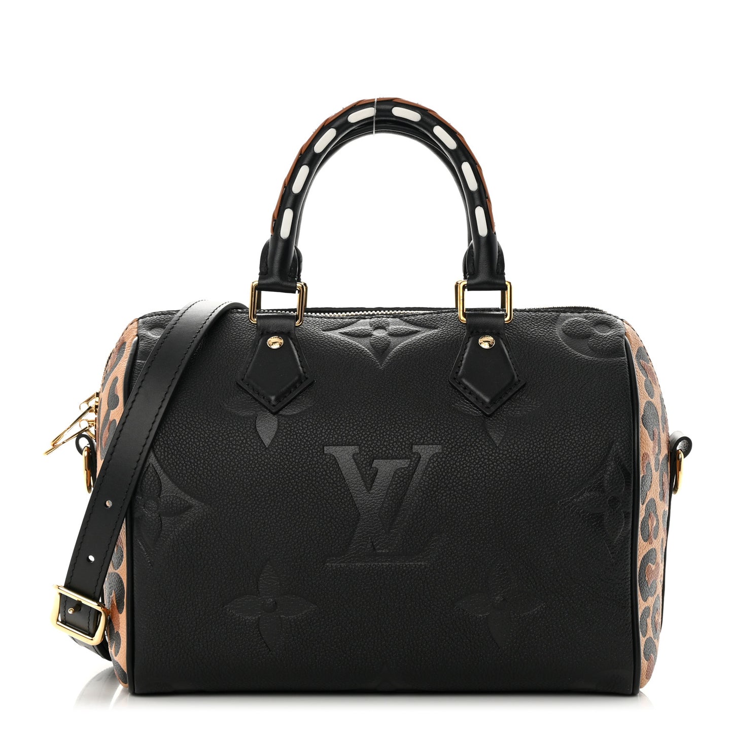 Empreinte Monogram Giant Wild At Heart Speedy Bandouliere 25 Black