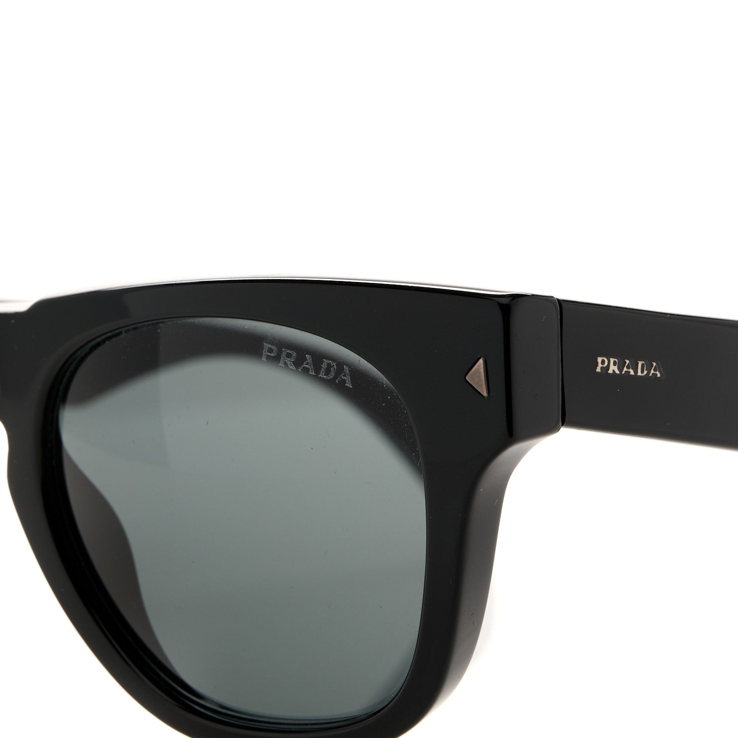 Prada Acetate Sunglasses SPR 05Q Black 5 of 8