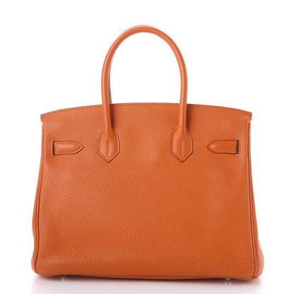 Hermes Togo Birkin 30 Orange 4 of 37