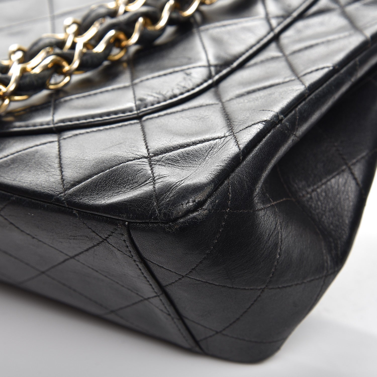 Chanel Lambskin XL Jumbo Flap Black 18 of 18