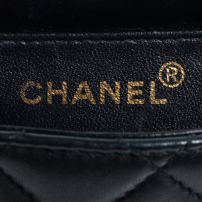 Chanel Lambskin Mini Square Flap Black 8 of 10