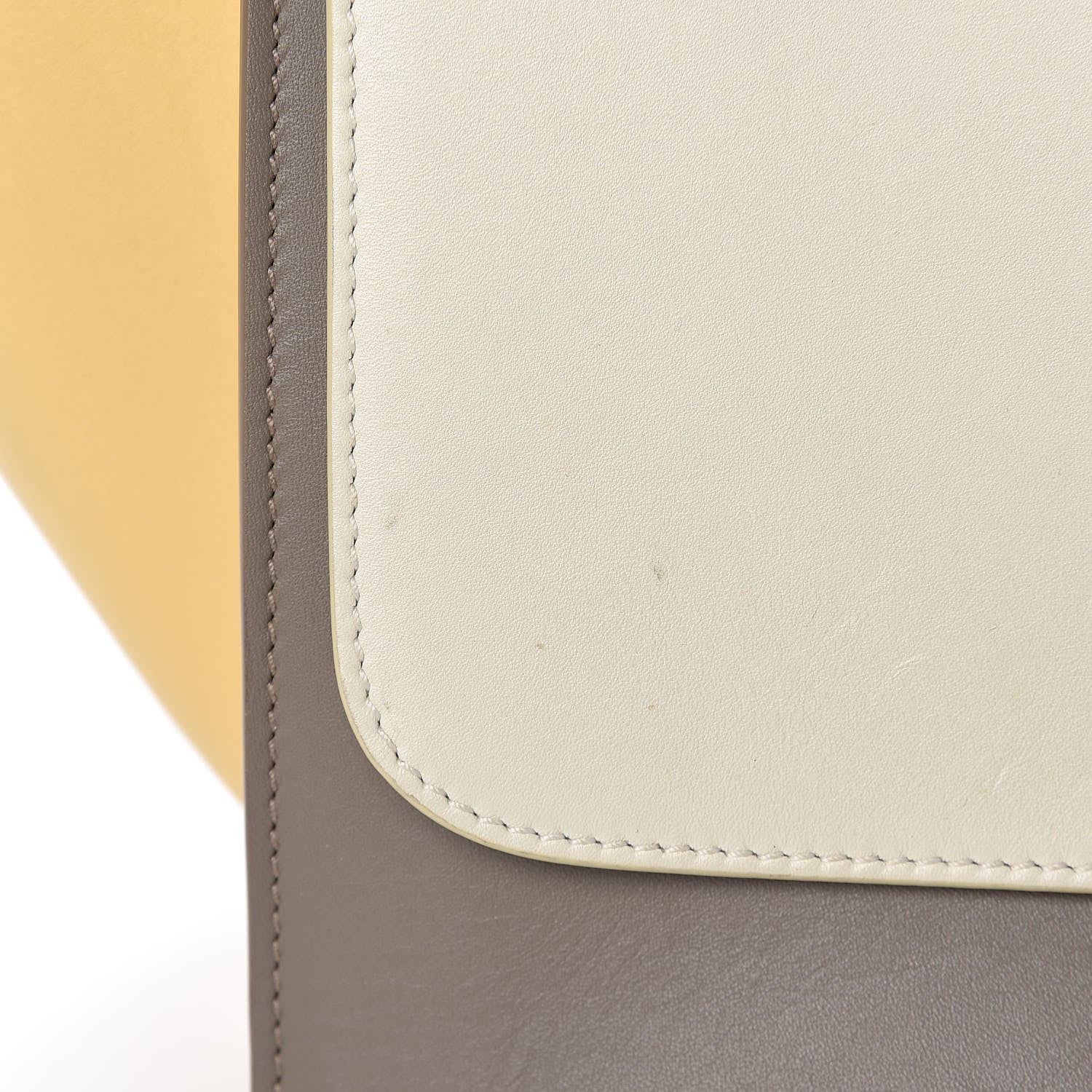 Celine Smooth Calfskin Medium Tri-Color Trapeze Butter 7 of 13