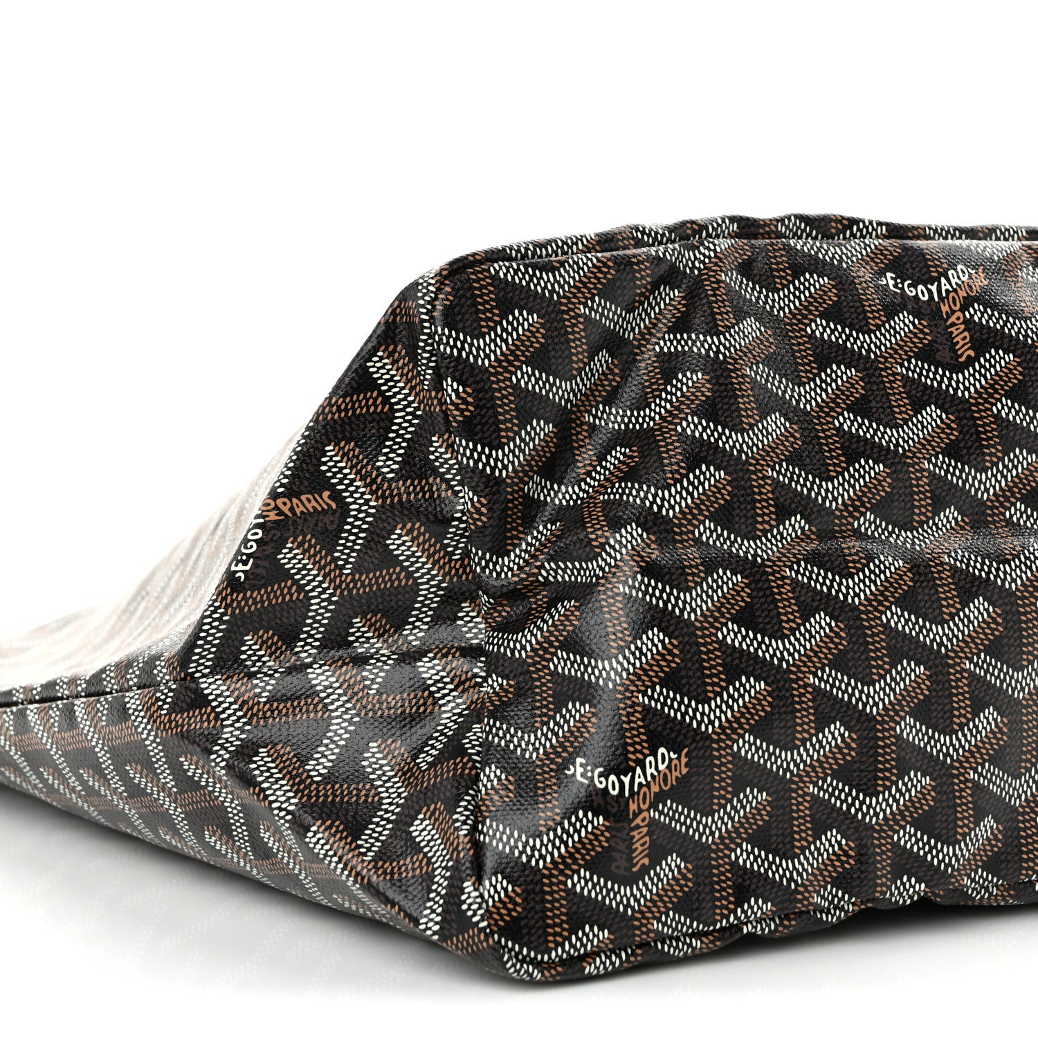 Goyard Goyardine Saint Louis PM PM Black Gold 10 of 11